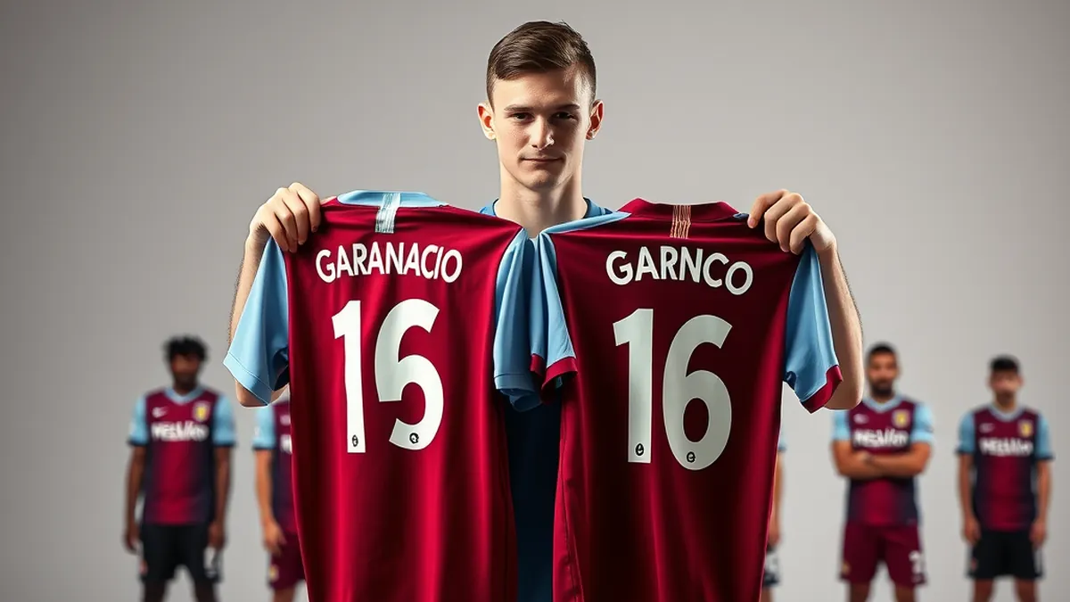 Aston Villa confirm Garnacho loan from Man Utd