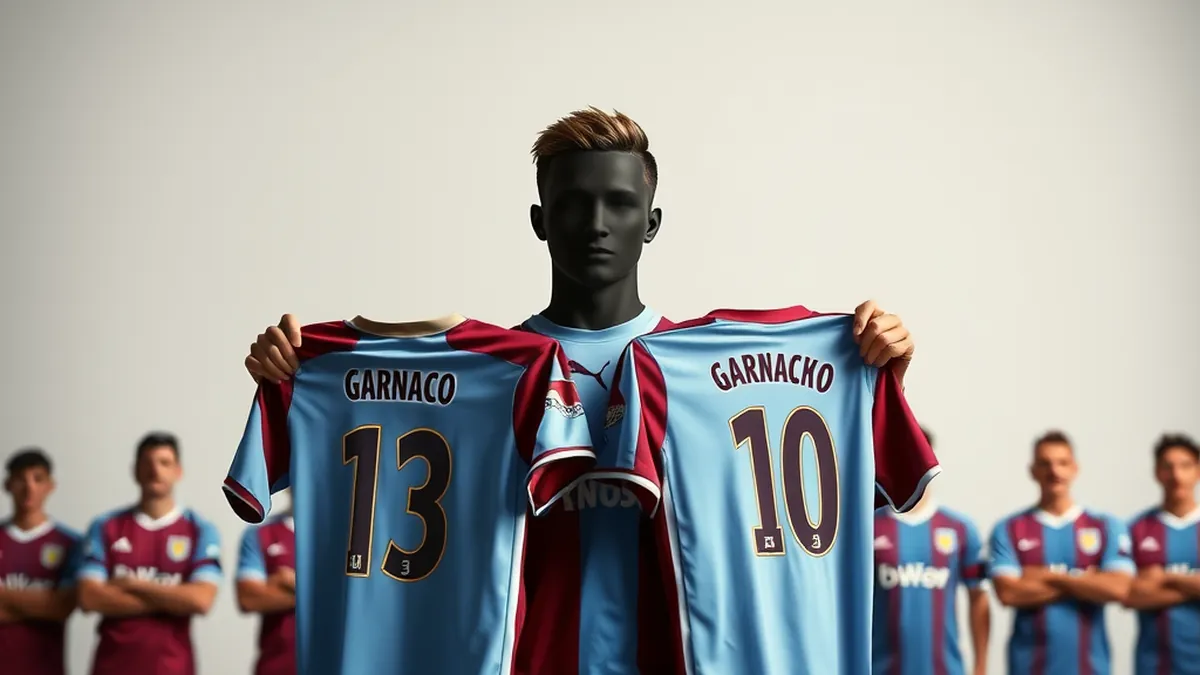 Aston Villa complete Garnacho loan, conditional purchase